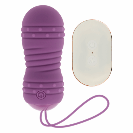 OHMAMA - HUEVO CONTROL REMOTO 7 MODOS ROTACION LILA - sexbliss - Foto 1