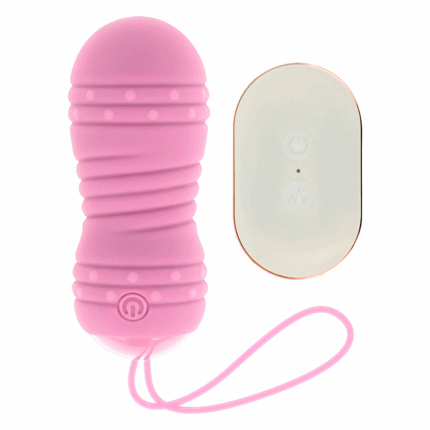 OHMAMA - HUEVO CONTROL REMOTO 7 MODOS ROTACION ROSA - sexbliss - Foto 1