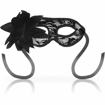 OHMAMA - MASKS ANTIFAZ CON ENCAJES Y FLOR NEGRO - sexbliss - Foto 1