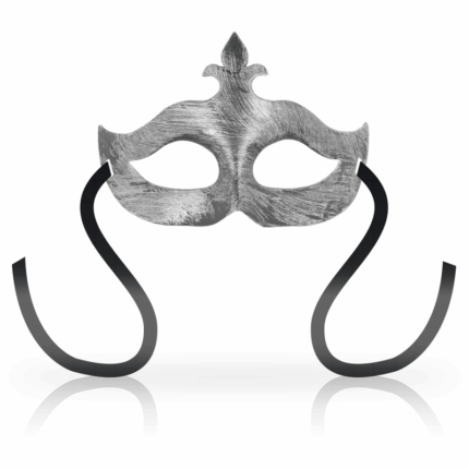 OHMAMA - MASKS ANTIFAZ FLOR DE LIS SILVER - sexbliss - Foto 1