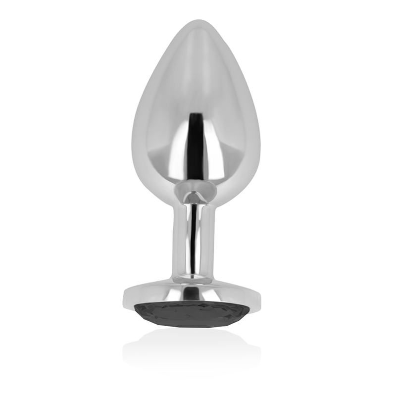 OHMAMA - PLUG ANAL CON CRISTAL NEGRO 8 CM - Foto 1 OHMAMA - PLUG ANAL CON CRISTAL NEGRO 8 CM - sexbliss - Foto 1