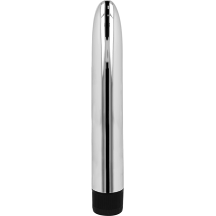 OHMAMA - VIBRADOR CLASICO SILVER 17.5 CM - sexbliss - Foto 1