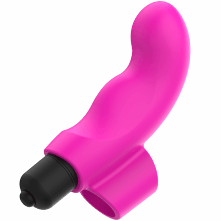 OHMAMA - VIBRADOR DEDAL ROSA NEON XMAS EDITION - sexbliss - Foto 1