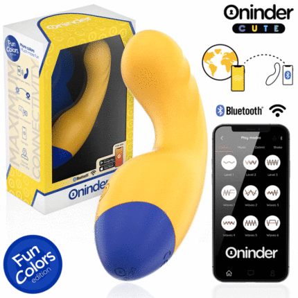 ONINDER CUTE - LOVE BUDDY MASTER VIBRADOR PUNTO G - APP MUNDIAL GRATUITA - sexbliss - Foto 1