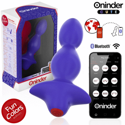 ONINDER CUTE - LOVE BUTT VIBRADOR PLUG ANAL DILATADOR - APP MUNDIAL GRATUITA - sexbliss - Foto 1