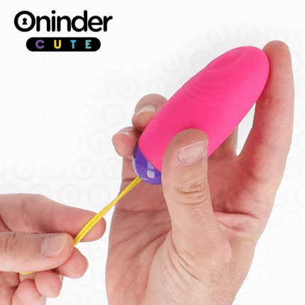 ONINDER CUTE - LOVE PLEASURE HUEVO VIBRO-WAVE TAPPING SILICONA - APP MUNDIAL GRATUITA - sexbliss - Foto 1