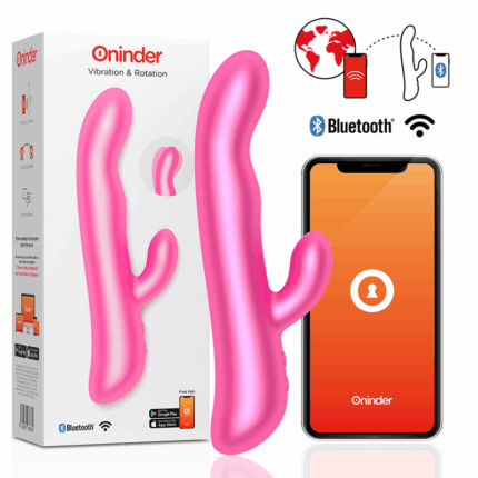 ONINDER - OSLO VIBRACIÓN Y ROTACIÓN ROSA - APLICACIÓN GRATUITA - sexbliss - Foto 1