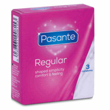 PASANTE - CONDOM GAMA REGULAR 3 UNIDADES - sexbliss - Foto 1