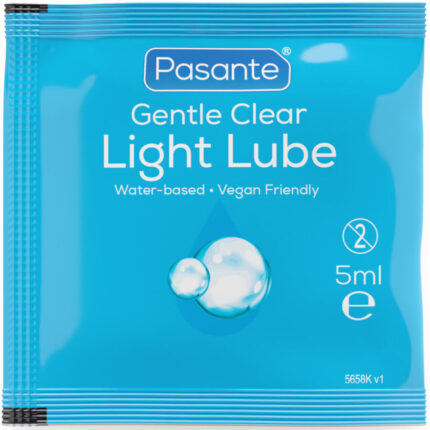 PASANTE - LIGHT LUBRICANTE BASE AGUA 5 ML - sexbliss - Foto 1