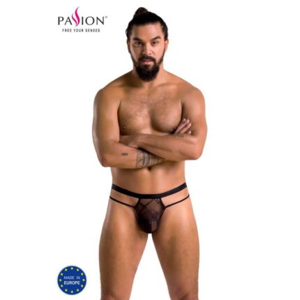 PASSION - 029 TANGA COLLIN NEGRO S/M - sexbliss - Foto 1