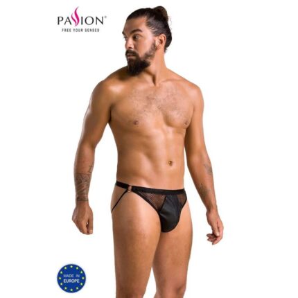 PASSION - 034 SLIP OPEN LUKE NEGRO L/XL - sexbliss - Foto 1