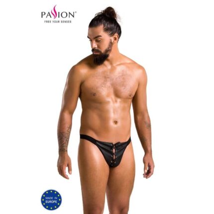 PASSION - 044 SLIP OPEN BEN NEGRO L/XL - sexbliss - Foto 1