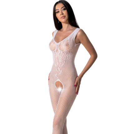 PASSION - BS098 BODYSTOCKING BLANCO TALLA ÚNICA - sexbliss - Foto 1