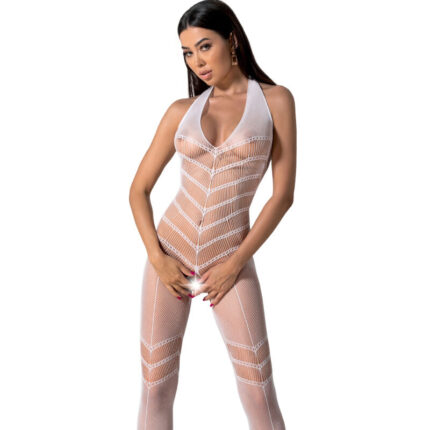 PASSION - BS100 BODYSTOCKING BLANCO TALLA ÚNICA - sexbliss - Foto 1