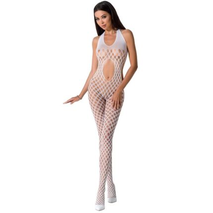 PASSION - WOMAN BS065 BODYSTOCKING BLANCO TALLA ÚNICA - sexbliss - Foto 1
