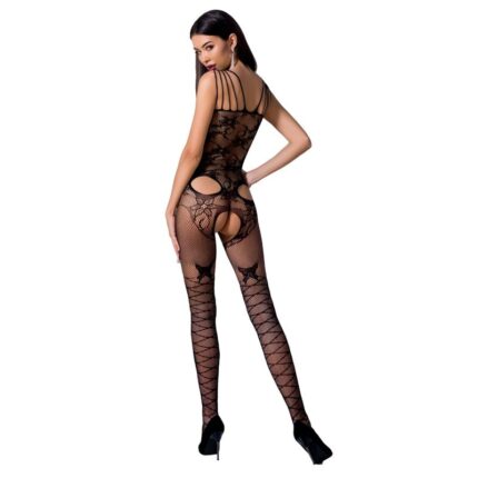 PASSION - WOMAN BS076 BODYSTOCKING TALLA ÚNICA NEGRO - sexbliss - Foto 1
