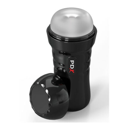 PDX EXTREME - SLIDE & GLIDE MASTURBADOR AUTOLUBRICANTE TRANSPARENTE - sexbliss - Foto 1