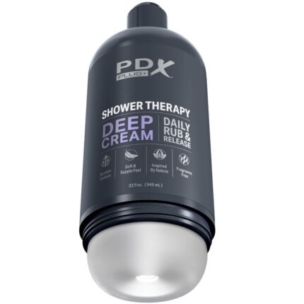 PDX PLUS - MASTURBADOR STROKER DISEÑO DISCRETO DE BOTE CHAMPU DEEP CREAM - sexbliss - Foto 1