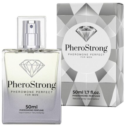 PHEROSTRONG - PERFUME CON FERONOMONAS PERFECT PARA HOMBRE 50 ML - sexbliss - Foto 1