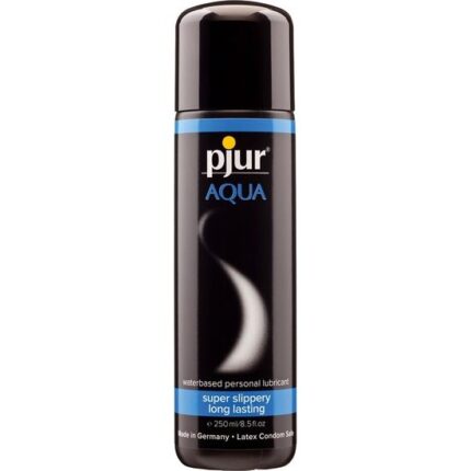 PJUR - AQUA LUBRICANTE BASE AGUA 250 ML - sexbliss - Foto 1