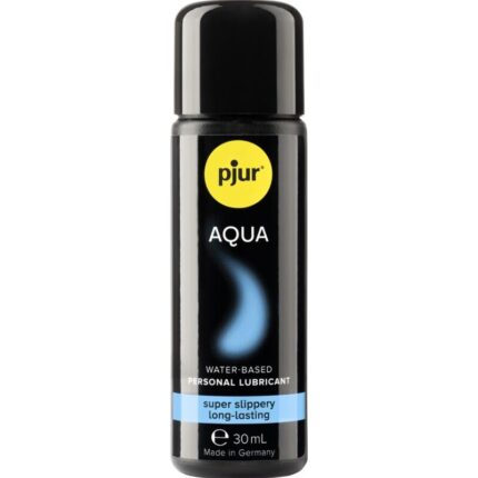 PJUR - AQUA LUBRICANTE BASE AGUA 30 ML - sexbliss - Foto 1