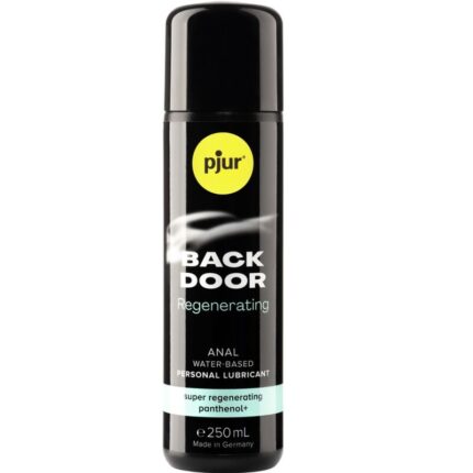 PJUR - BACK DOOR ANAL REGENERATING PANTHENOL BASE AGUA 250 ML - sexbliss - Foto 1