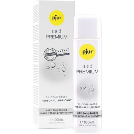 PJUR - MED LUBRICANTE PREMIUM SILICONA 100 ML - sexbliss - Foto 1
