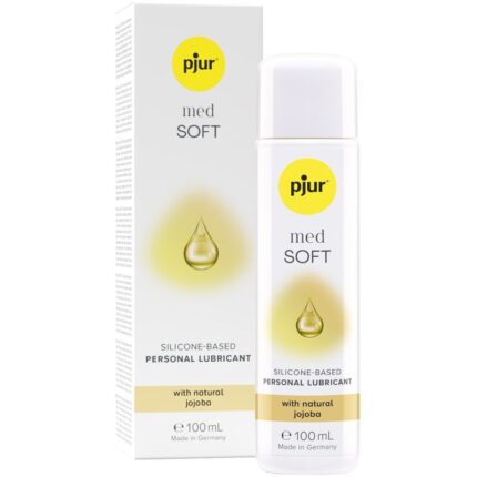 PJUR - MED SOFT GLIDE LUBRICANTE SILICONA 100 ML - sexbliss - Foto 1