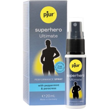 PJUR - SUPERHERO ULTIMATE SPRAY RETARDANTE 20 ML - sexbliss - Foto 1
