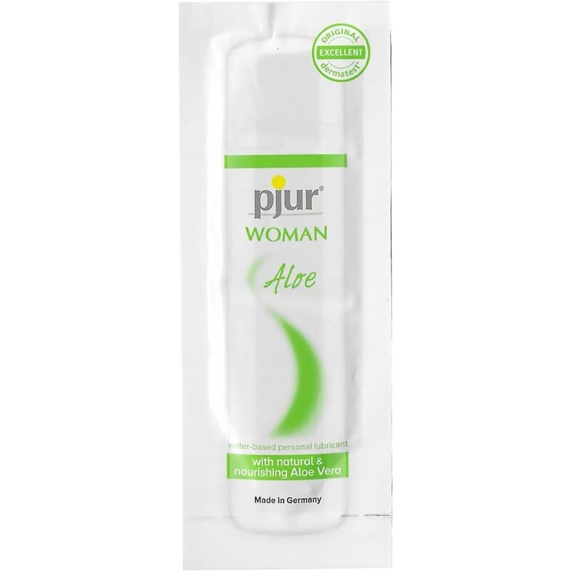 PJUR - WOMAN ALOE LUBRICANTE BASE AGUA 2 ML - Foto 1 PJUR - WOMAN ALOE LUBRICANTE BASE AGUA 2 ML - sexbliss - Foto 1