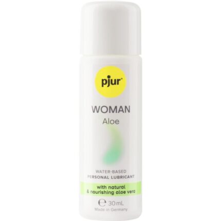 PJUR - WOMAN ALOE LUBRICANTE BASE AGUA 30 ML - sexbliss - Foto 1