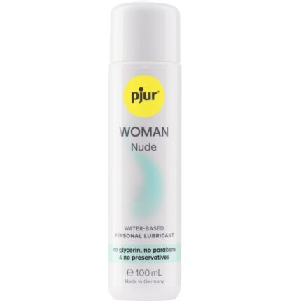 PJUR - WOMAN NUDE LUBRICANTE BASE AGUA 100 ML - sexbliss - Foto 1