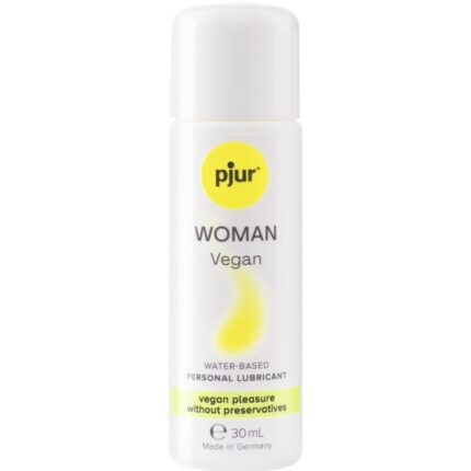 PJUR - WOMAN VEGAN LUBRICANTE BASE AGUA 30 ML - sexbliss - Foto 1
