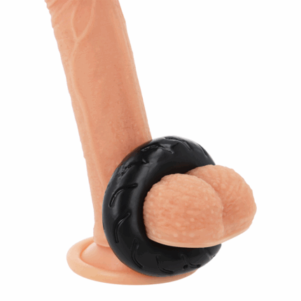 POWERING - SUPER FLEXIBLE Y RESISTENTE ANILLO PENE  5CM PR08 NEGRO - sexbliss - Foto 1