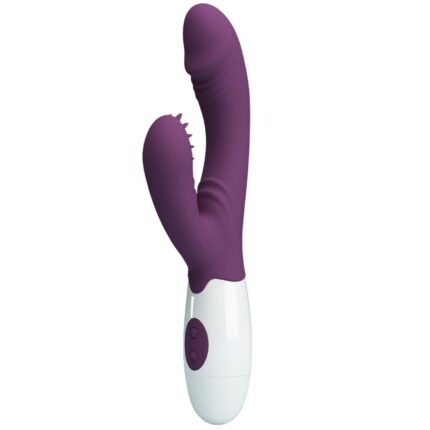 PRETTY LOVE - ANDRE VIBRADOR RABBIT & ESTIMULADOR PUNTO G MORADO - sexbliss - Foto 1