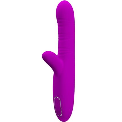 PRETTY LOVE - ANGELIQUE VIBRADOR MULTIFUNCIÓN + ESTIMULADOR DE CLÍTORIS MORADO - sexbliss - Foto 1