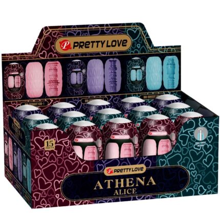 PRETTY LOVE - ATHENA ALICE PACK 15 MASTURBADORES MASCULINOS VARIOS - sexbliss - Foto 1
