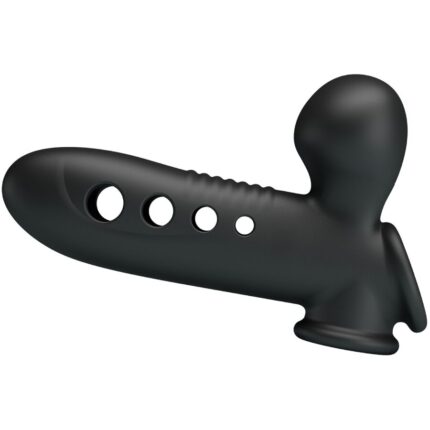 PRETTY LOVE - CRANE FUNDA PARA PENE CON AIRBAG NEGRO - sexbliss - Foto 1