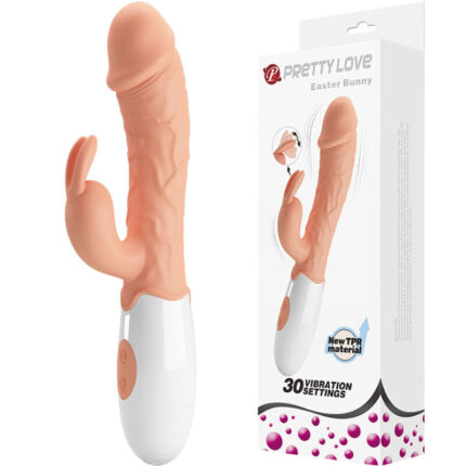PRETTY LOVE - EASTER BUNNY VIBRADOR CON ESTIMULADOR - sexbliss - Foto 1