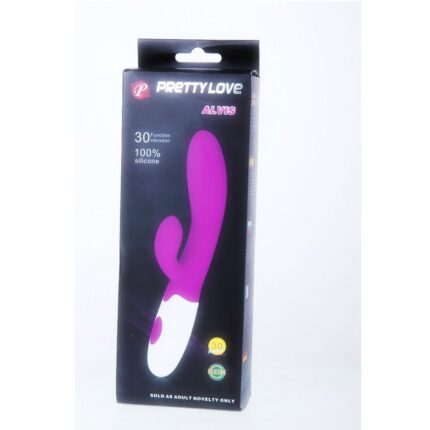PRETTY LOVE - FLIRTATION VIBRADOR CON ESTIMULADOR CLITORIS ALVIS - sexbliss - Foto 1