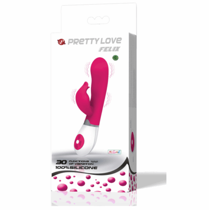 PRETTY LOVE - FLIRTATION VIBRADOR CON ESTIMULADOR FELIX - sexbliss - Foto 1