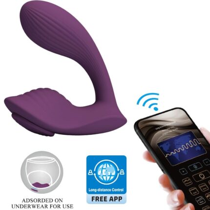 PRETTY LOVE - FRANZ MASAJEADOR & VIBRADOR APP GRATUTITA MORADO - sexbliss - Foto 1