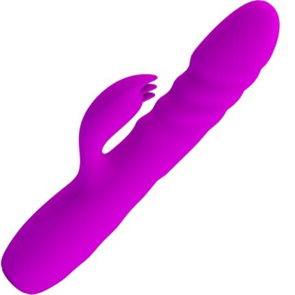PRETTY LOVE - MELANIE VIBRADOR CONEJO RECARGABLE MORADO - sexbliss - Foto 1
