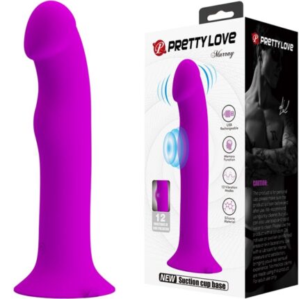 PRETTY LOVE - MURRAY VIBRADOR Y ESTIMULADOR PUNTO G MORADO - sexbliss - Foto 1