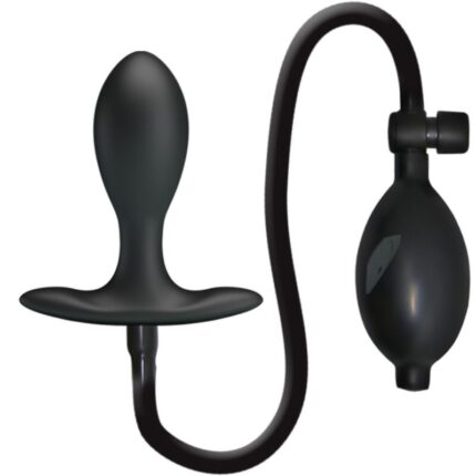 PRETTY LOVE - PLUG ANAL INFLABLE NEGRO - sexbliss - Foto 1