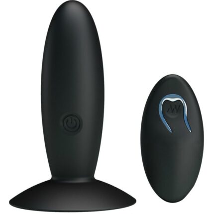 PRETTY LOVE - PLUG ANAL RECARGABLE CON VIBRACIÓN Y MANDO - sexbliss - Foto 1