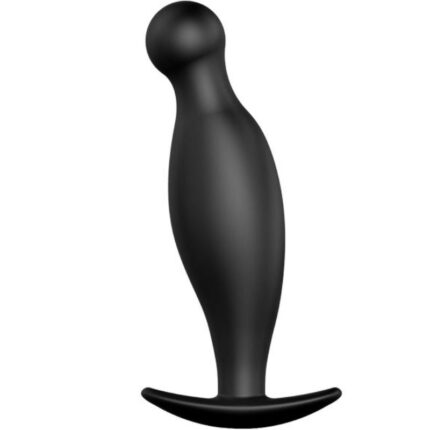 PRETTY LOVE - PLUG ANAL SILICONA 11.7 CM NEGRO - sexbliss - Foto 1