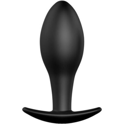 PRETTY LOVE - PLUG ANAL SILICONA ANCLA 8.5 CM NEGRO - sexbliss - Foto 1
