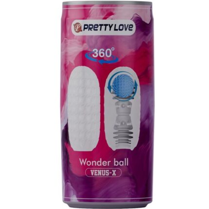PRETTY LOVE - VENUS X MASTURBADOR MASCULINO MODELO 3 BLANCO - sexbliss - Foto 1