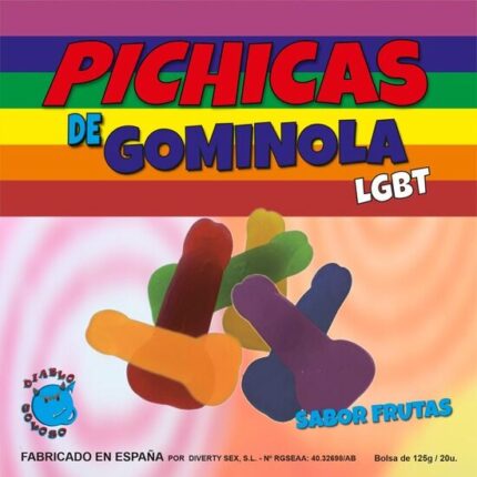 PRIDE - PICHITAS DE GOMINOLA FRUTAS LGBT - sexbliss - Foto 1